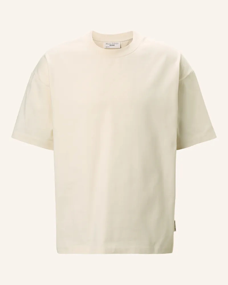Marc O'Polo T-Shirt weiss Ecru