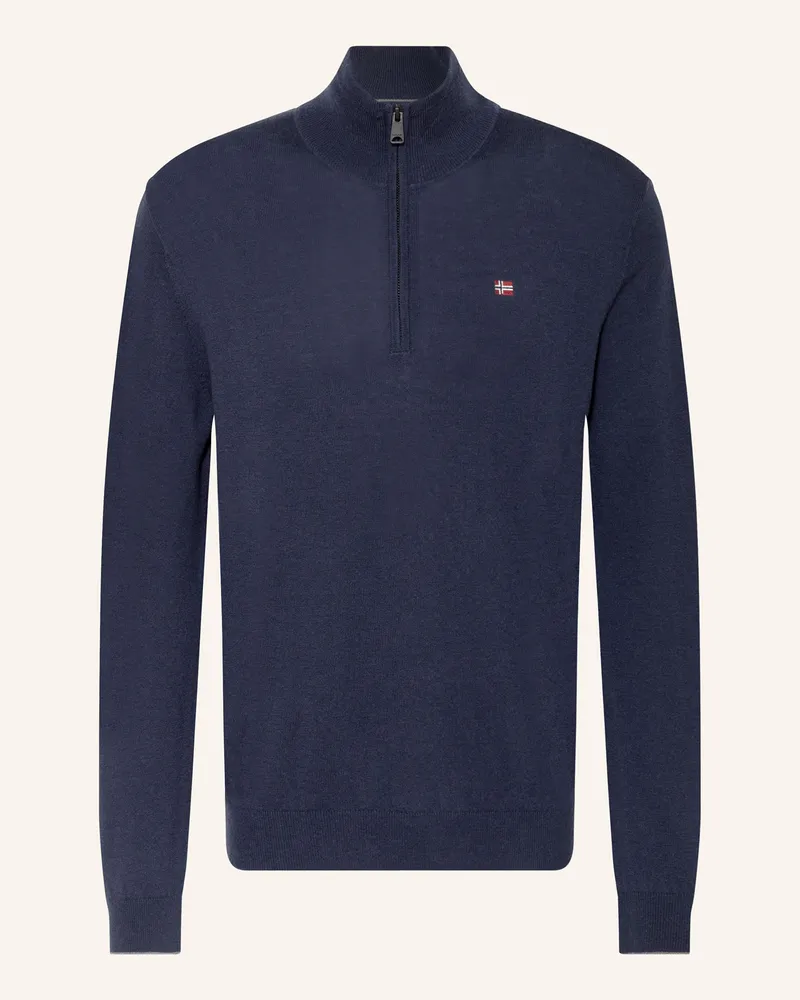 Napapijri Troyer Damavand blau Dunkelblau