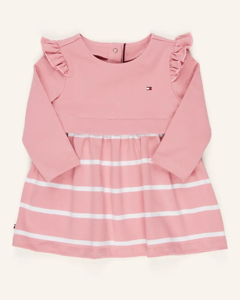 Tommy Hilfiger Kleid mit Rüschen Rosa