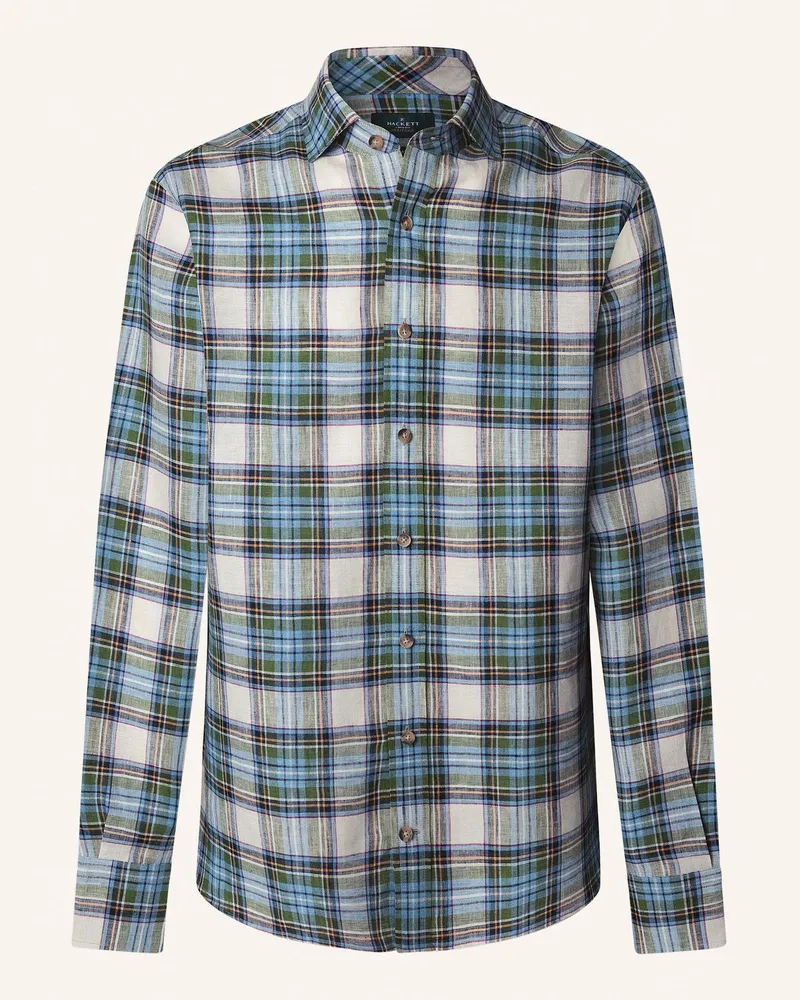 Hackett Freizeithemd HERITAGE MADRAS Grün