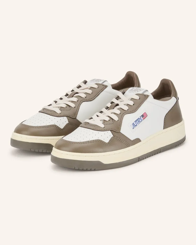 AUTRY Sneaker Medalist Low weiss Weiss