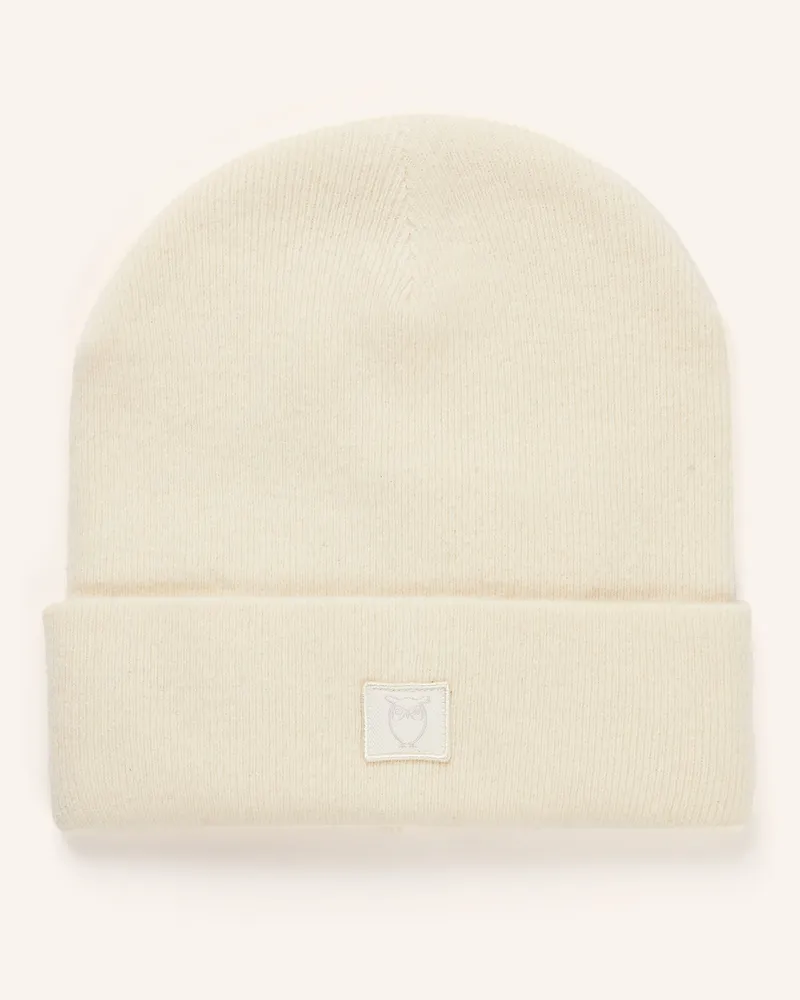 Knowledge Cotton Apparel Mütze Creme