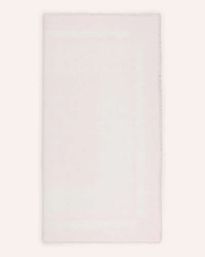 HUGO BOSS Tuch Jinnah Mit Leinen rosa Hellrosa