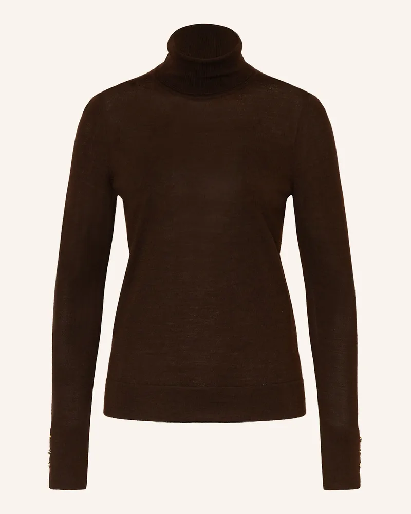 HOBBS London Rollkragenpullover LARA Dunkelbraun
