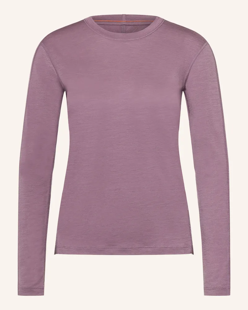 Icebreaker Longsleeve 150 Ace grau Lila