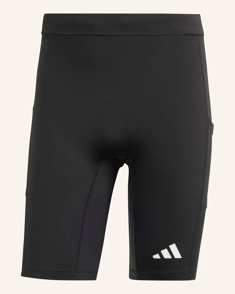 adidas OWN THE RUN KURZE LEGGINGS Schwarz