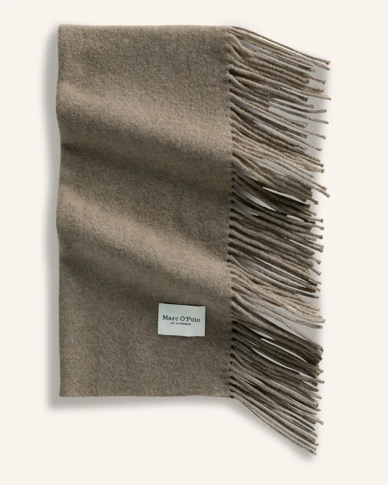 Marc O'Polo Wollschal grau Taupe