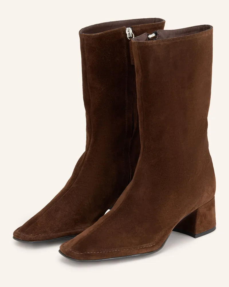 Alohas Stiefeletten Berlin braun Dunkelbraun