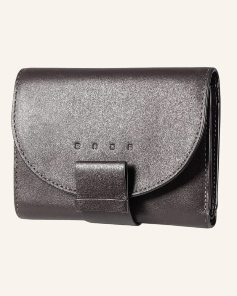 BREE Geldbörse The Icons Ladytop braun Dunkelbraun