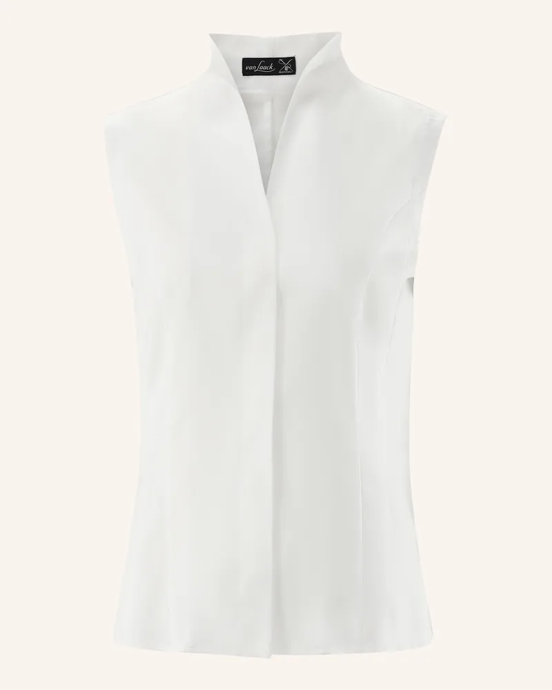 van Laack Bluse Modern Fit weiss Weiss