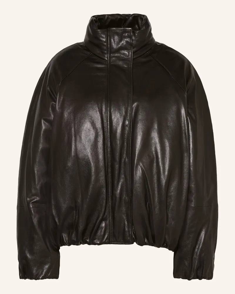 Proenza Schouler Lederblouson LANEY Schwarz