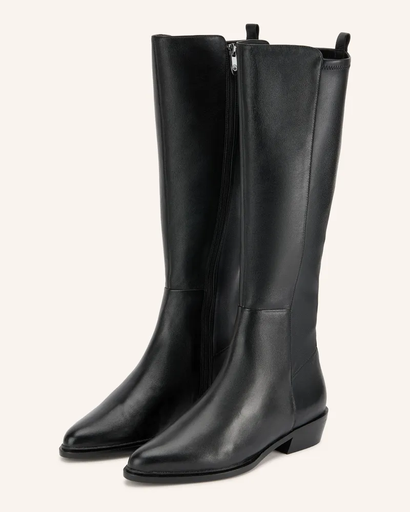 Peter Kaiser Stiefel Bergen schwarz Schwarz