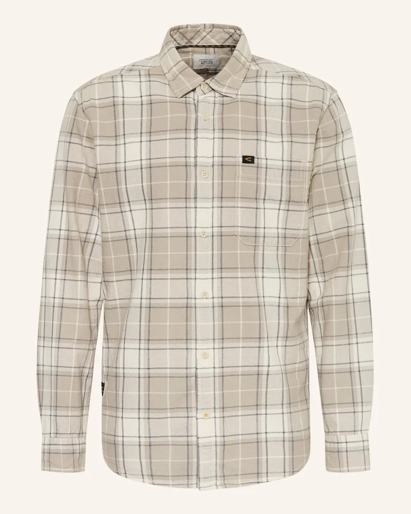 Camel Active Hemd Regular Fit Taupe