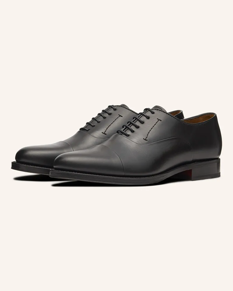 Lottusse Oxfordschuhe Premium schwarz Schwarz