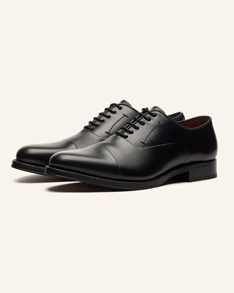 Lottusse Oxford Mit Kappe Premium schwarz Schwarz