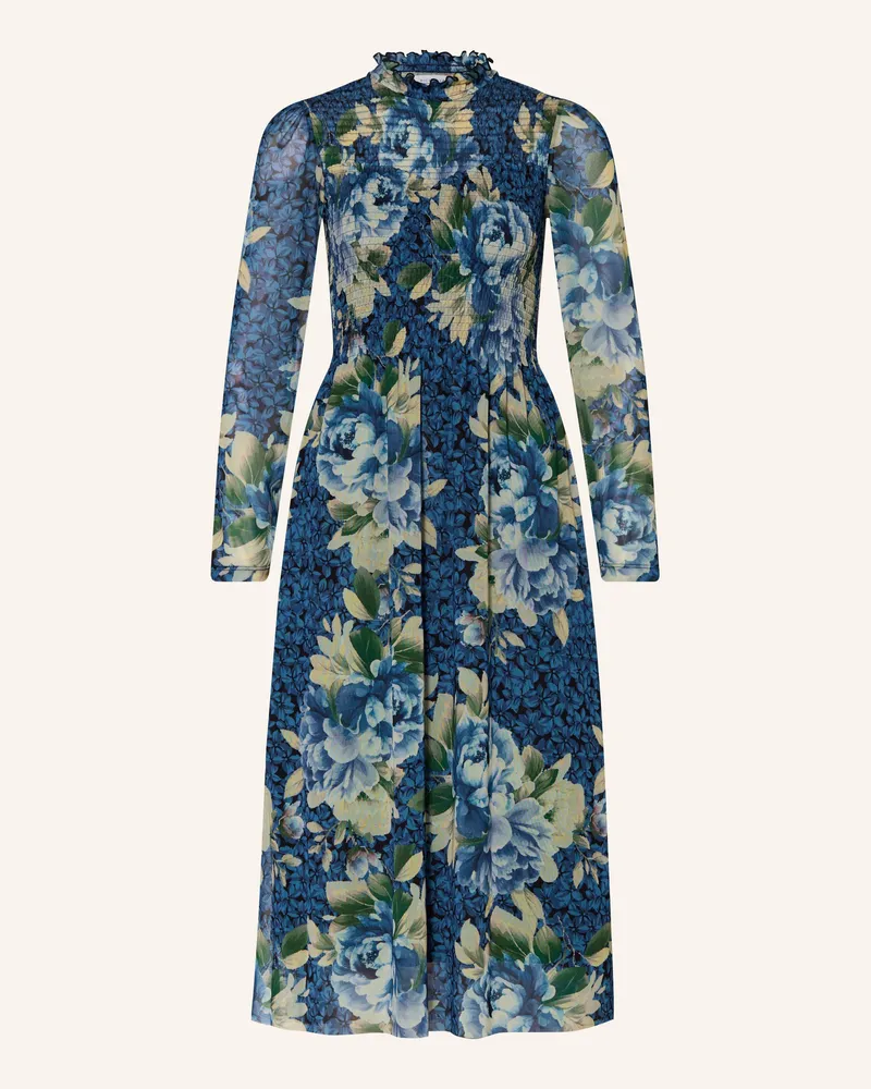 Rich&Royal Mesh-Kleid Blau