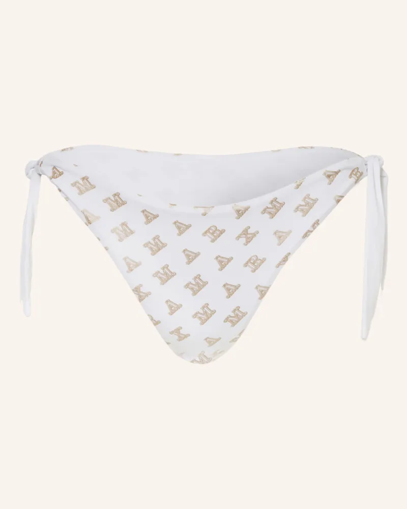 Max Mara Triangel-Bikini-Hose SAMIRA Weiss