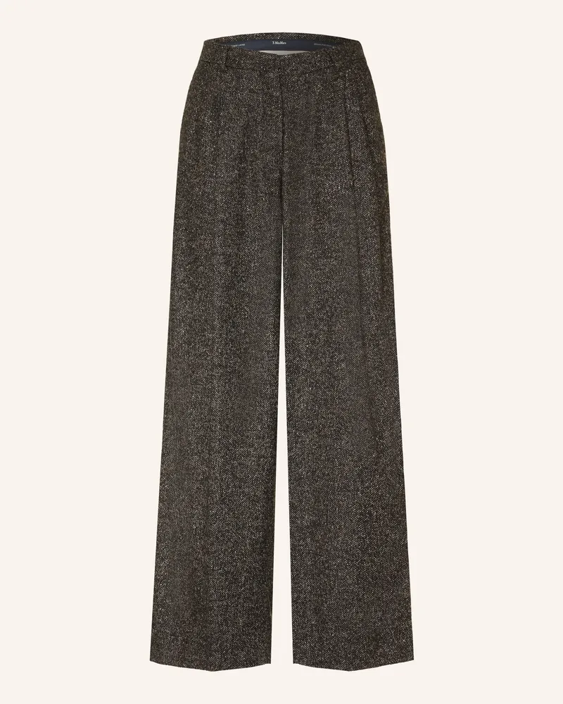 Max Mara Marlenehose Natale schwarz Schwarz