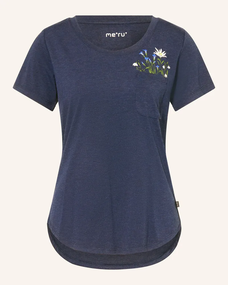me°ru' T-Shirt PORTOALEGRE Dunkelblau