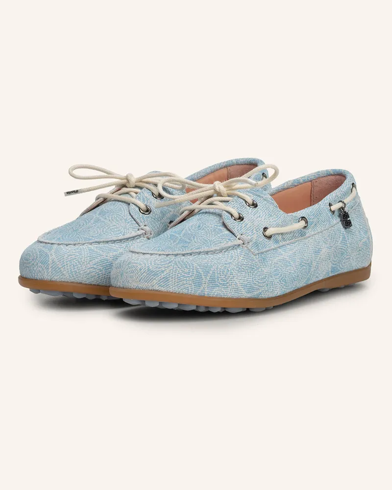Floris van Bommel Loafer Bohwi 01 blau Hellblau