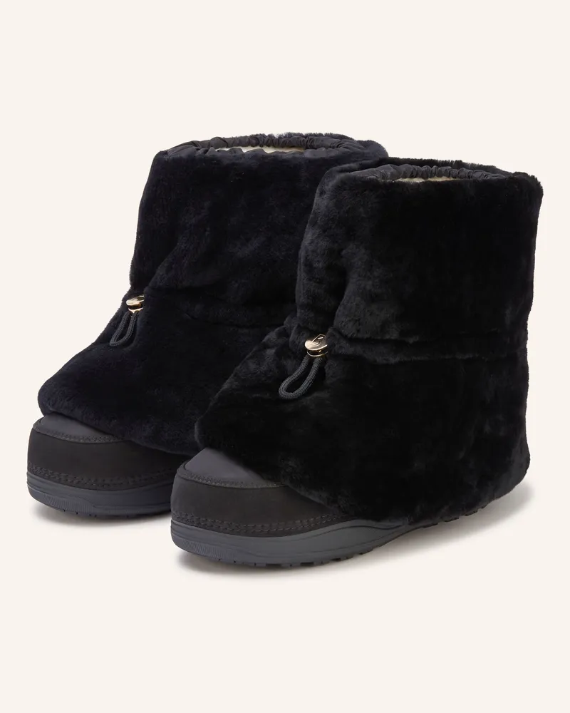 Bogner Boots La Plagne Mit Kunstfell schwarz Schwarz