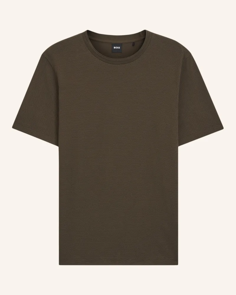 HUGO BOSS T-Shirt TIBURT Hellgrün