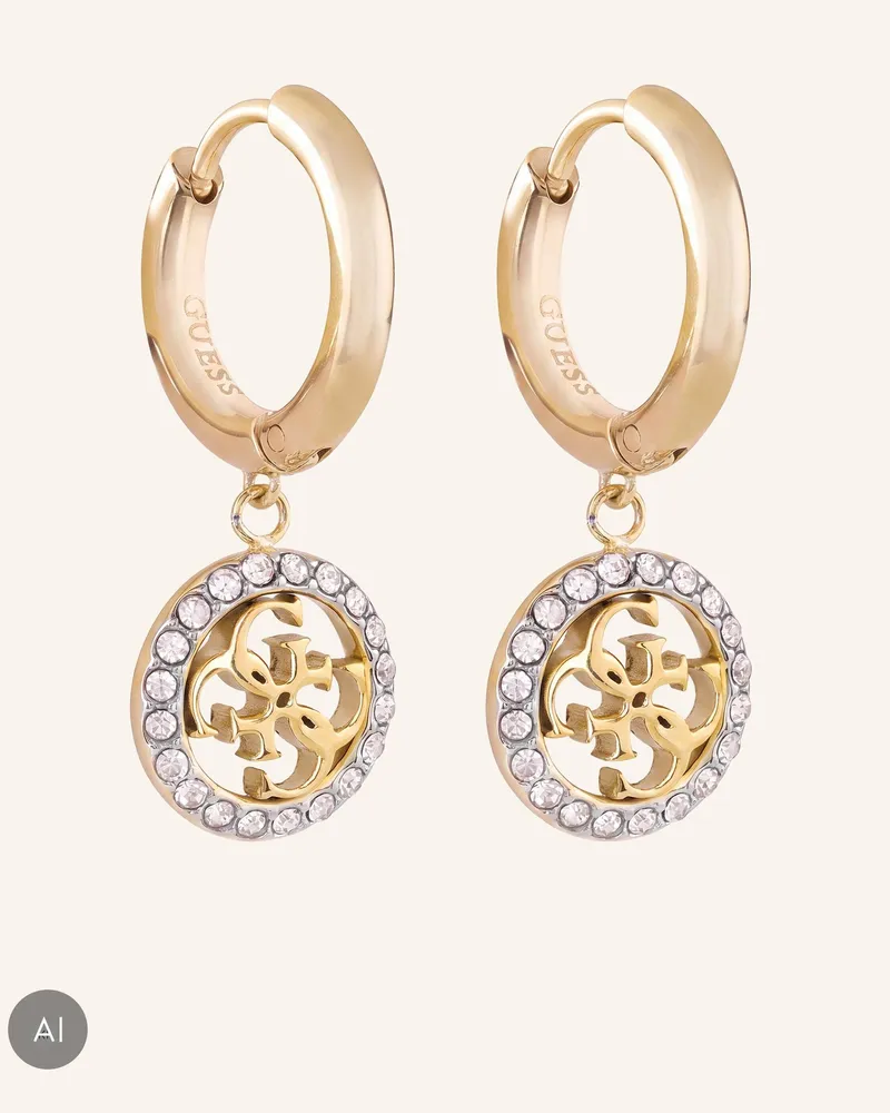 Guess Ohrhänger Life In 4g gold Gold