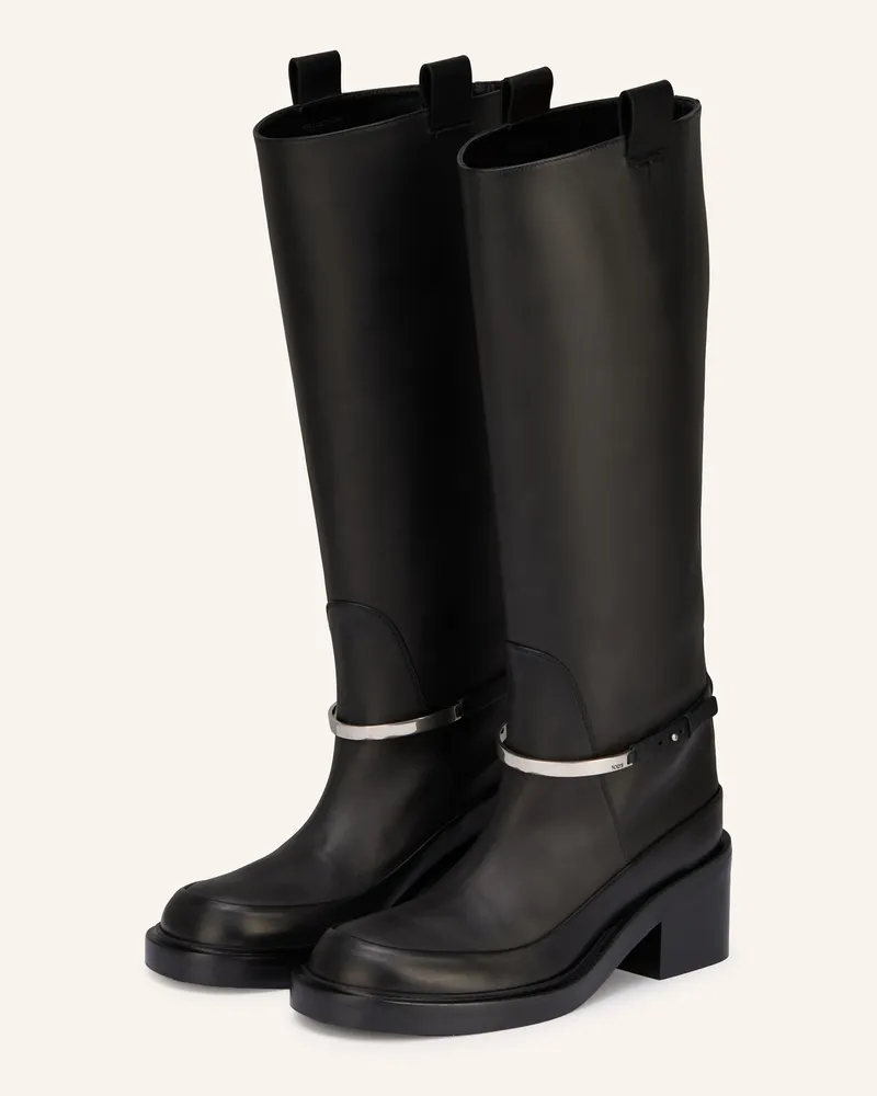 TOD'S Stiefel schwarz Schwarz