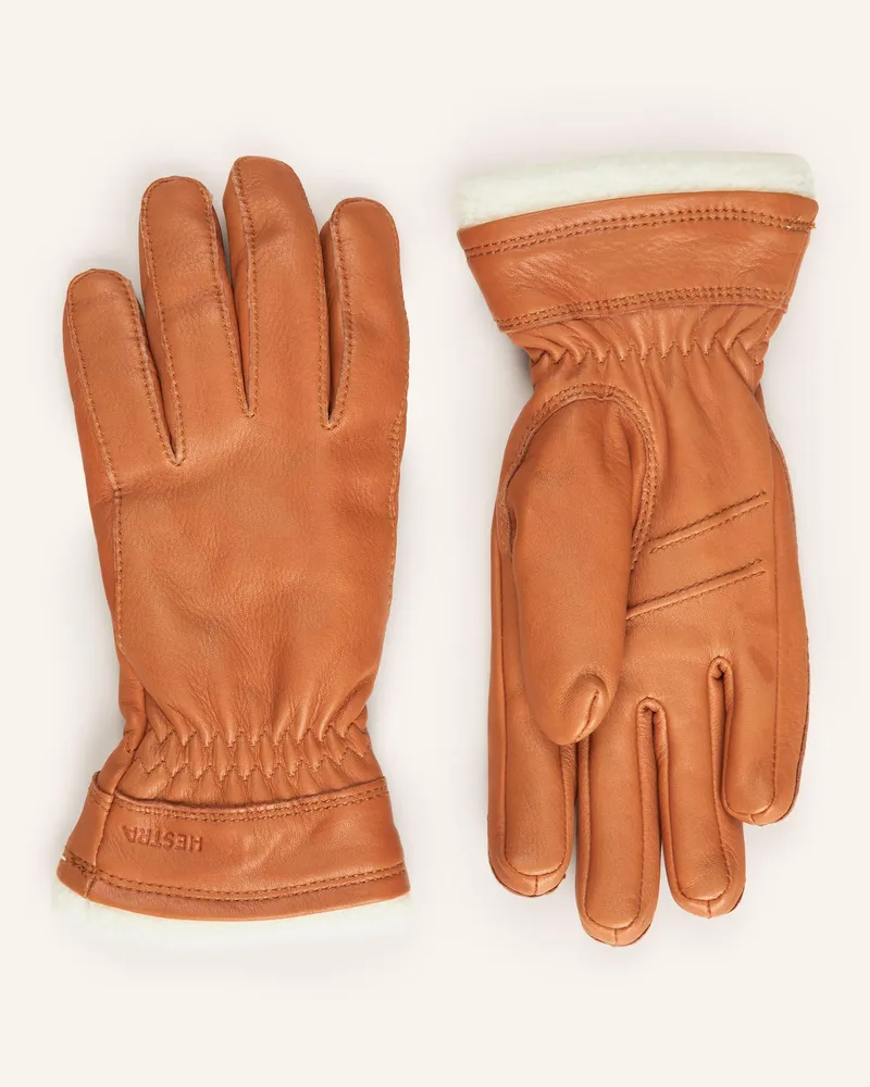 Hestra Handschuhe Buvika braun Cognac