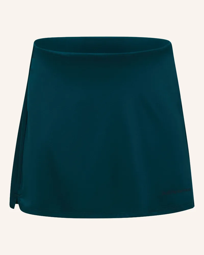 Peak Performance Skort gruen Neonblau