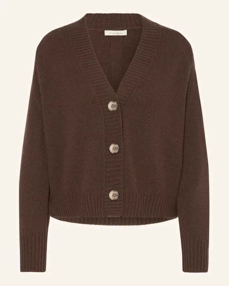 lilienfels Strickjacke Aus Cashmere braun Braun