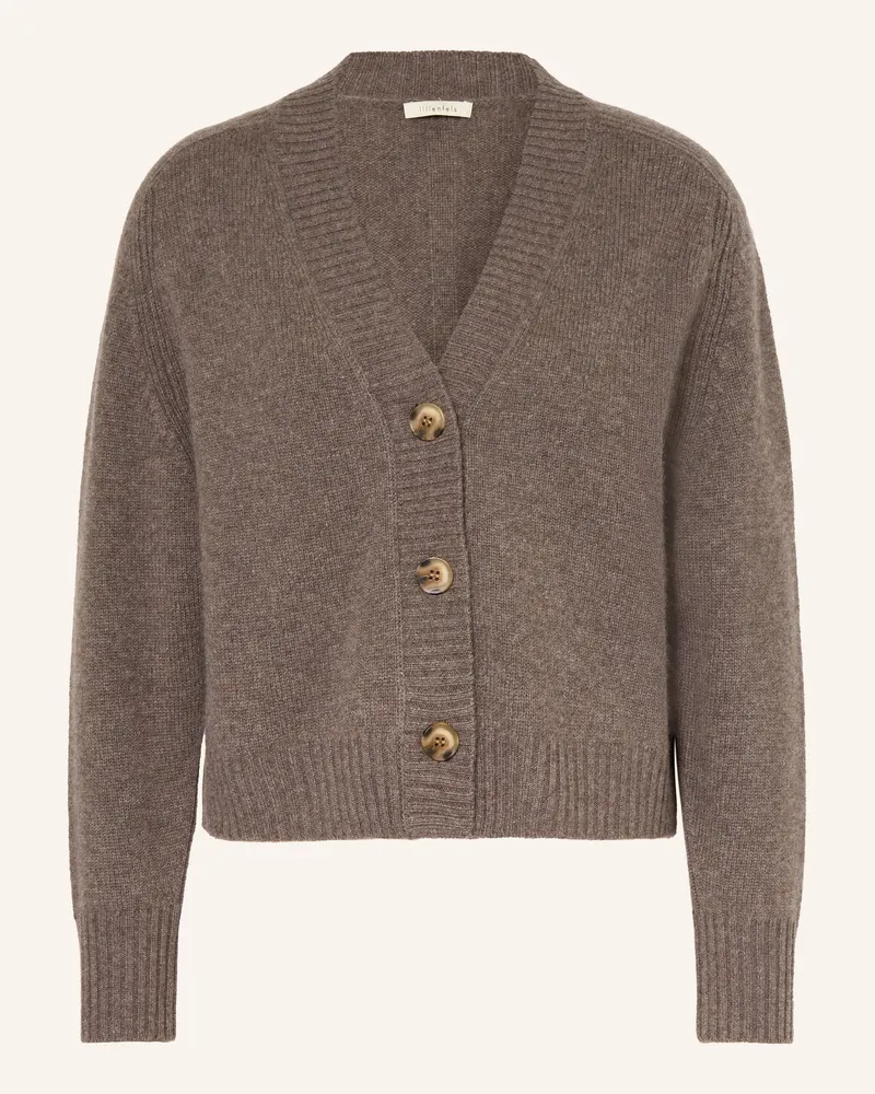 lilienfels Strickjacke Aus Cashmere braun Braun