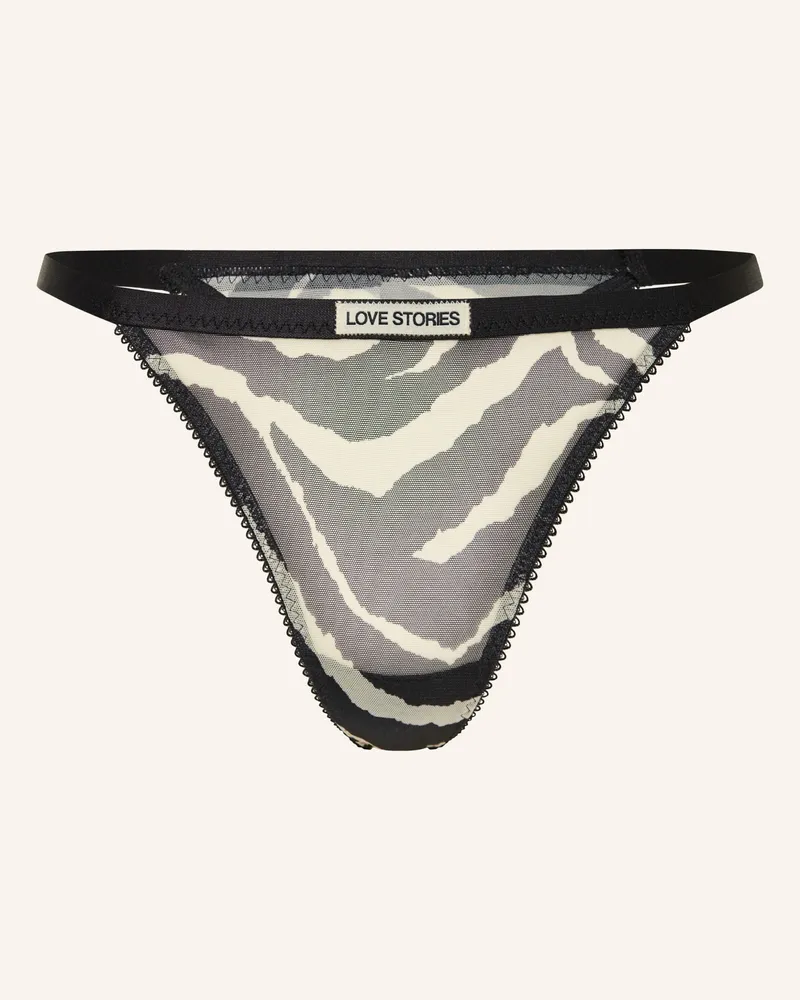 LOVE Stories String ROOMSERVICE Schwarz