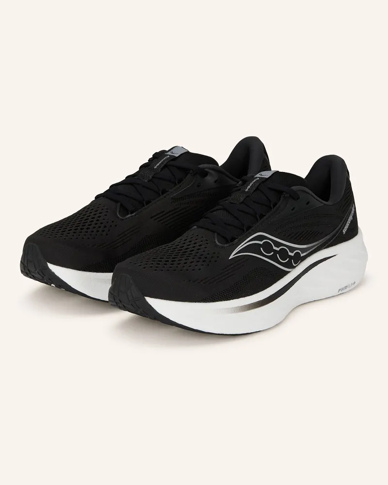 Saucony Laufschuhe Ride 18 schwarz Schwarz