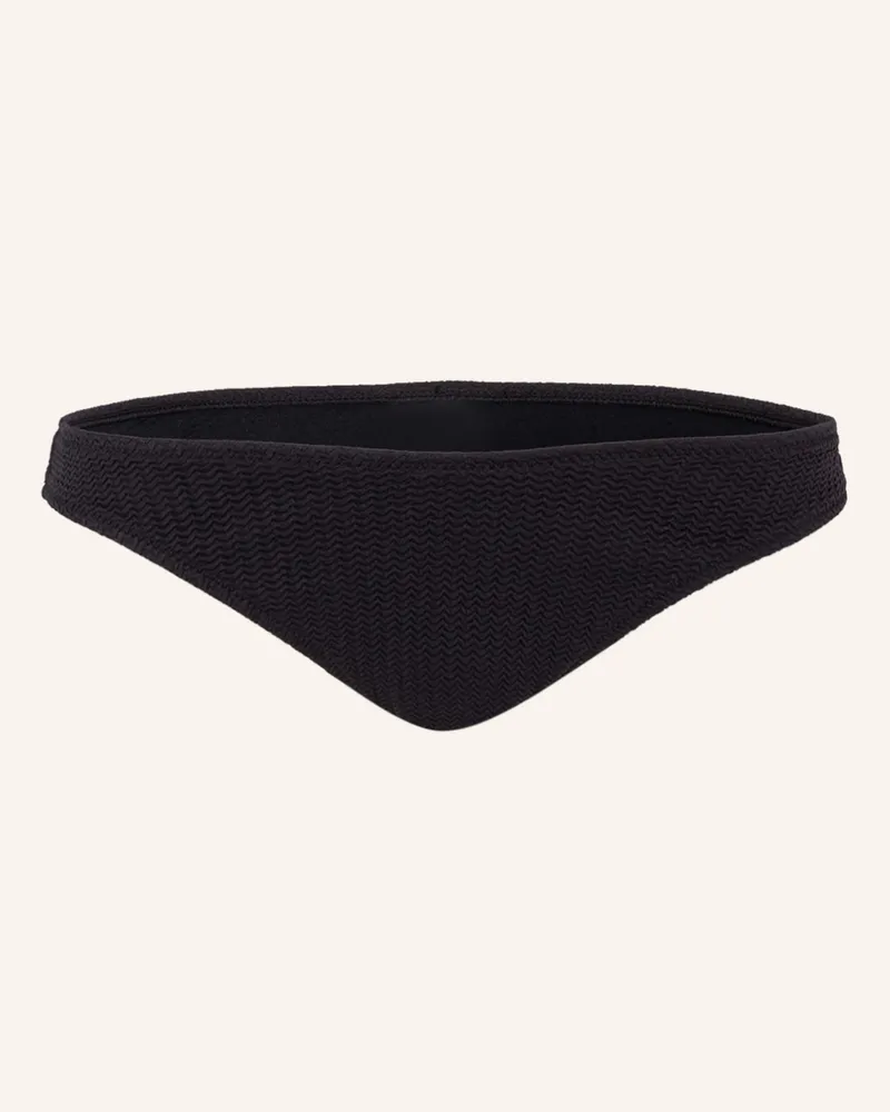 Seafolly Australia Basic-Bikini-Hose SEA DIVE Schwarz