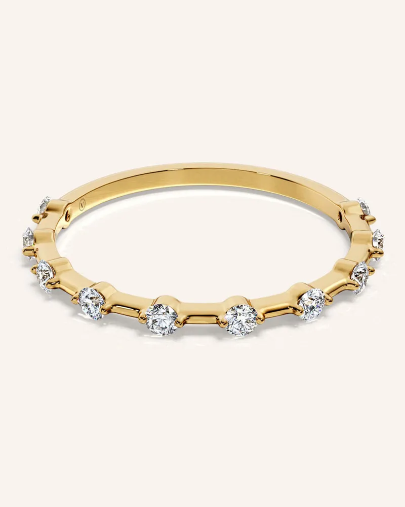 VEYNOU Ring Daisy Aus 14 Karat Gelbgold Und 0,30ct. Lab-Grown Diamanten gold Gold