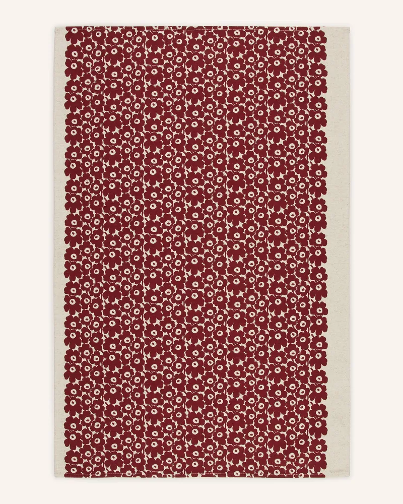 Marimekko Geschirrtuch PIKKUINEN UNIKKO Dunkelrot