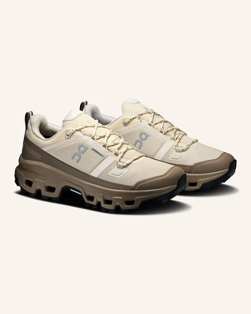 ON Wanderschuhe Cloudrock Low Wp beige Beige