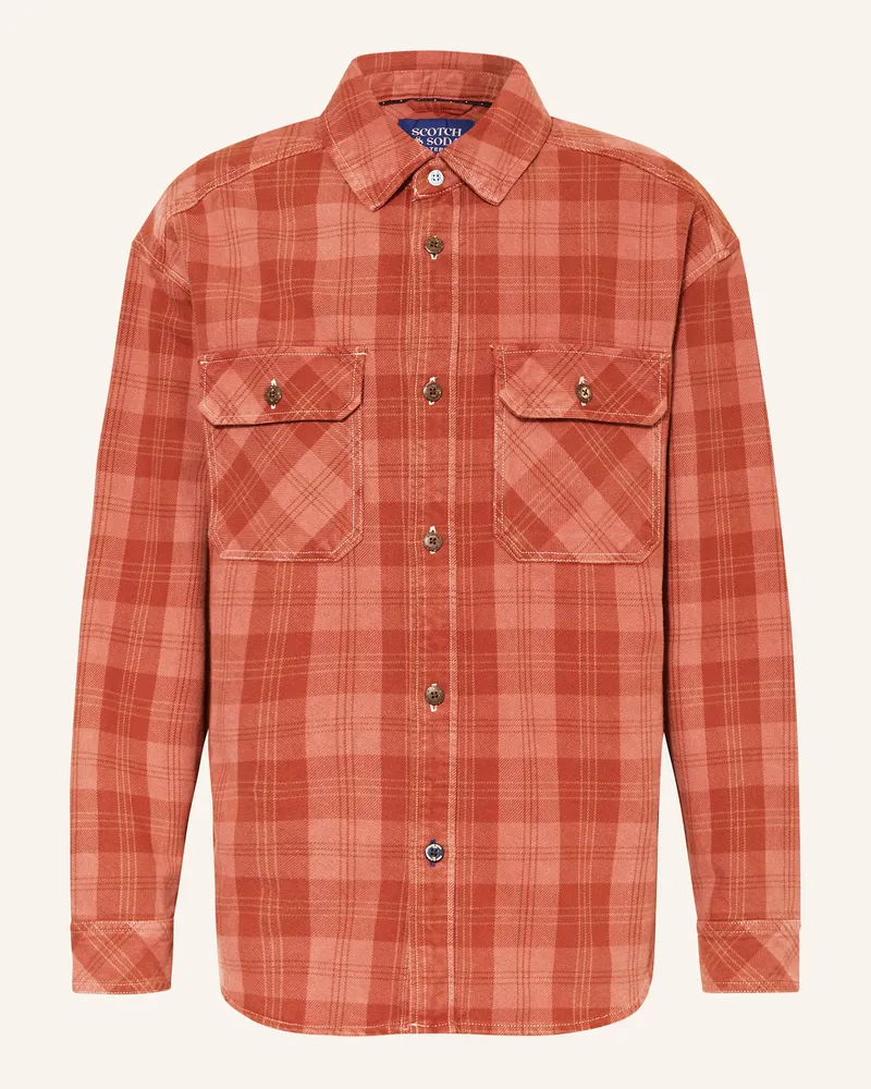 Scotch&Soda Overshirt Rot