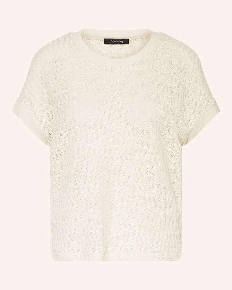 COMMA Strickshirt Creme