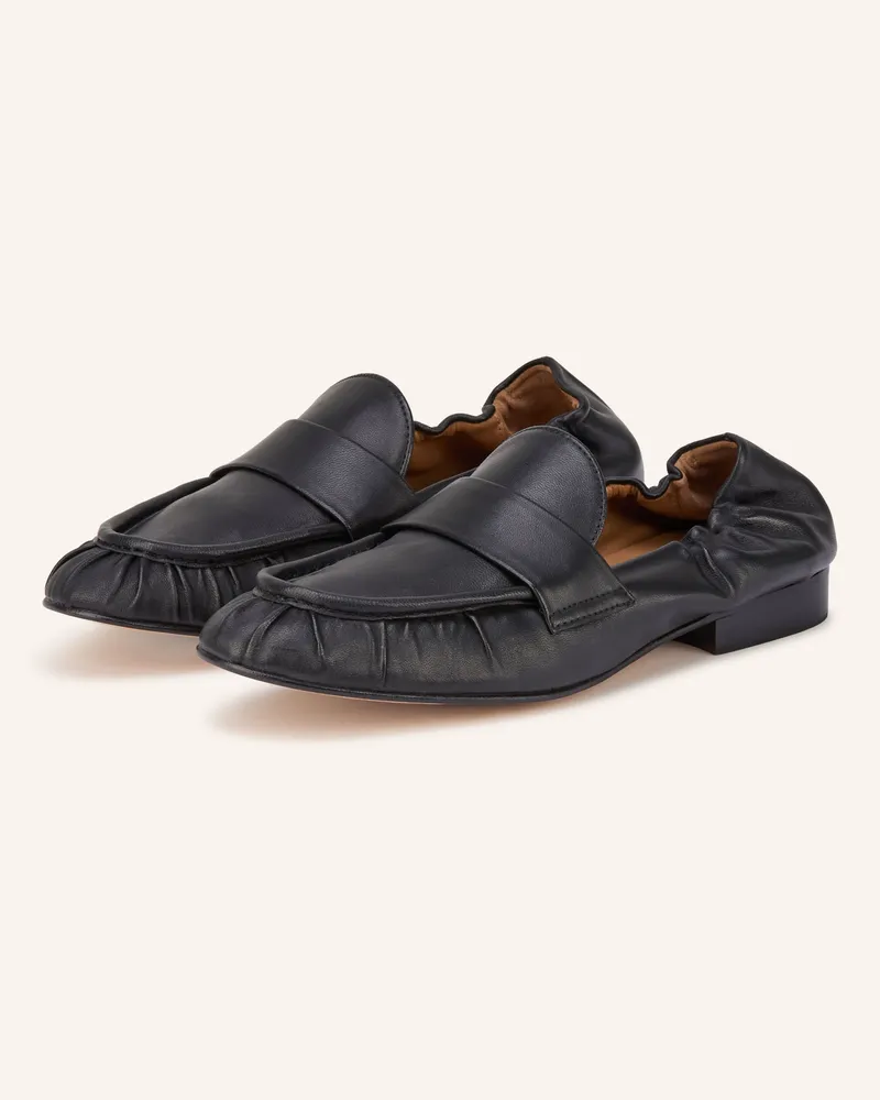 Flattered Loafer Samoa schwarz Schwarz