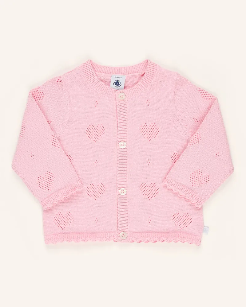 Petit Bateau Strickjacke Rosa