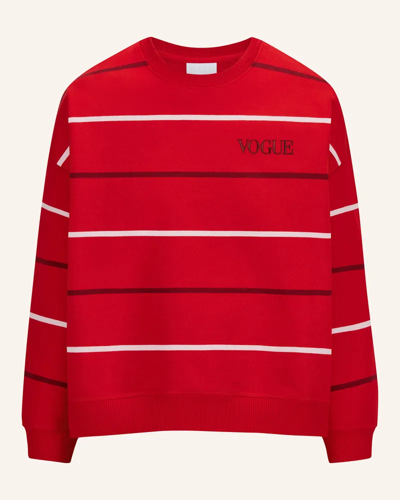 VOGUE Collection Sweatshirt Rot