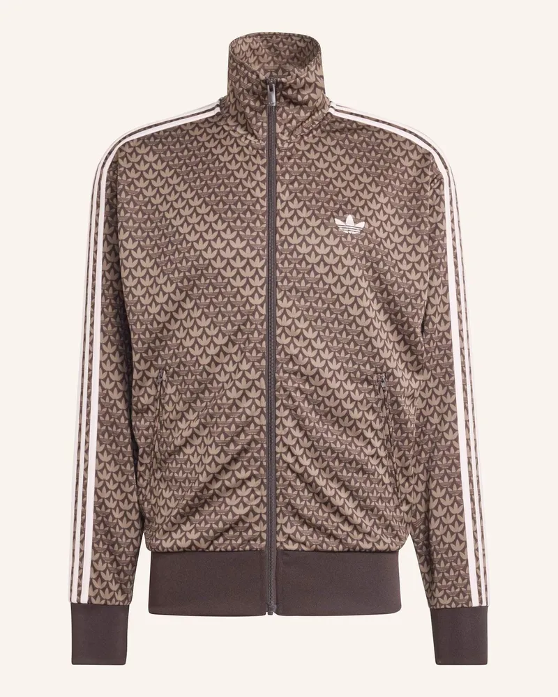adidas Firebird Loose Monogram Trainingsjacke braun Braun