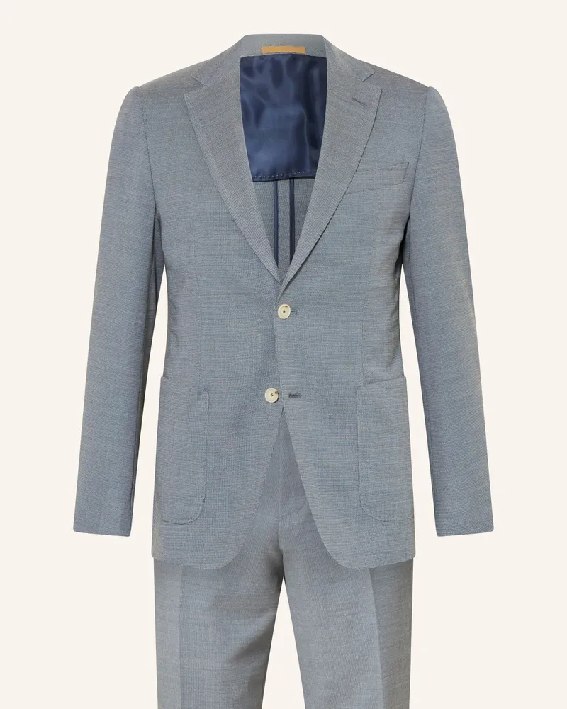 HUGO BOSS Anzug HESTON Extra Slim Fit Blau