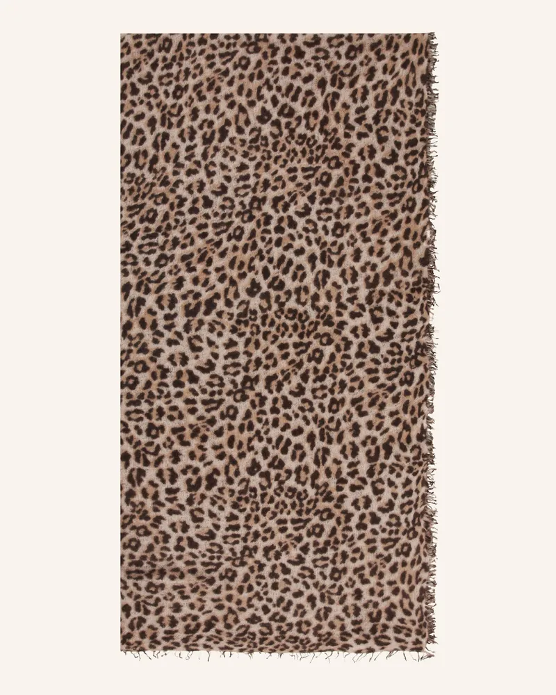 Puschoen Cashmere-Schal LEO Beige