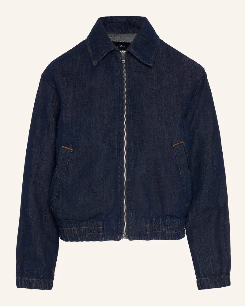 7 for all mankind Bomber Jacket blau Blau
