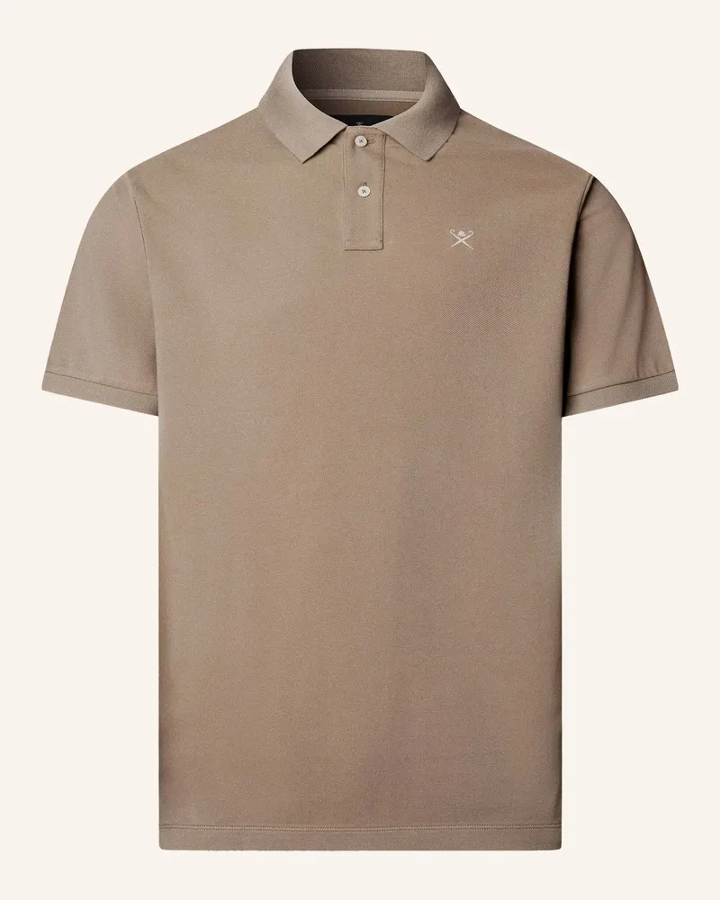 Hackett Poloshirt Slim Fit Logo beige Beige