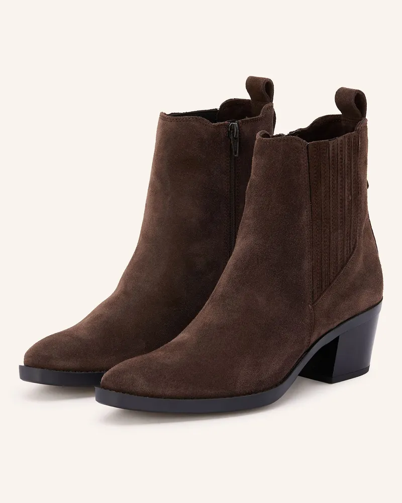 Marc O'Polo Cowboy Boots LUNA 2B Dunkelbraun