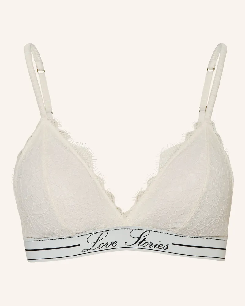 LOVE Stories Triangel-Bh Darling weiss Ecru